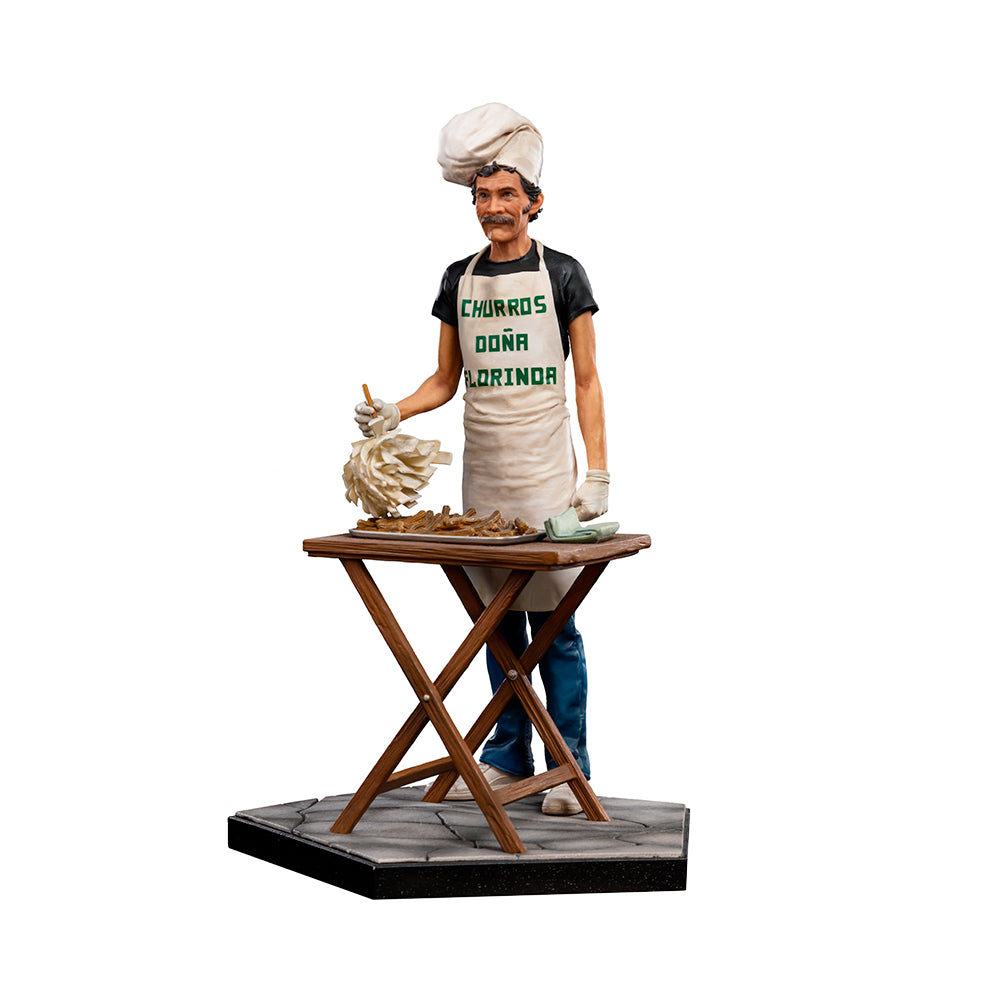 Estátua Seu Madruga Churros Ver. - Turma do Chaves - Art Scale 1/10 - Iron Studios