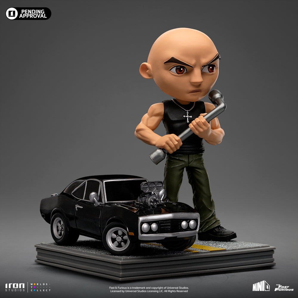 Estátua Dominic Toretto - Velozes e Furiosos - MiniCo - Iron