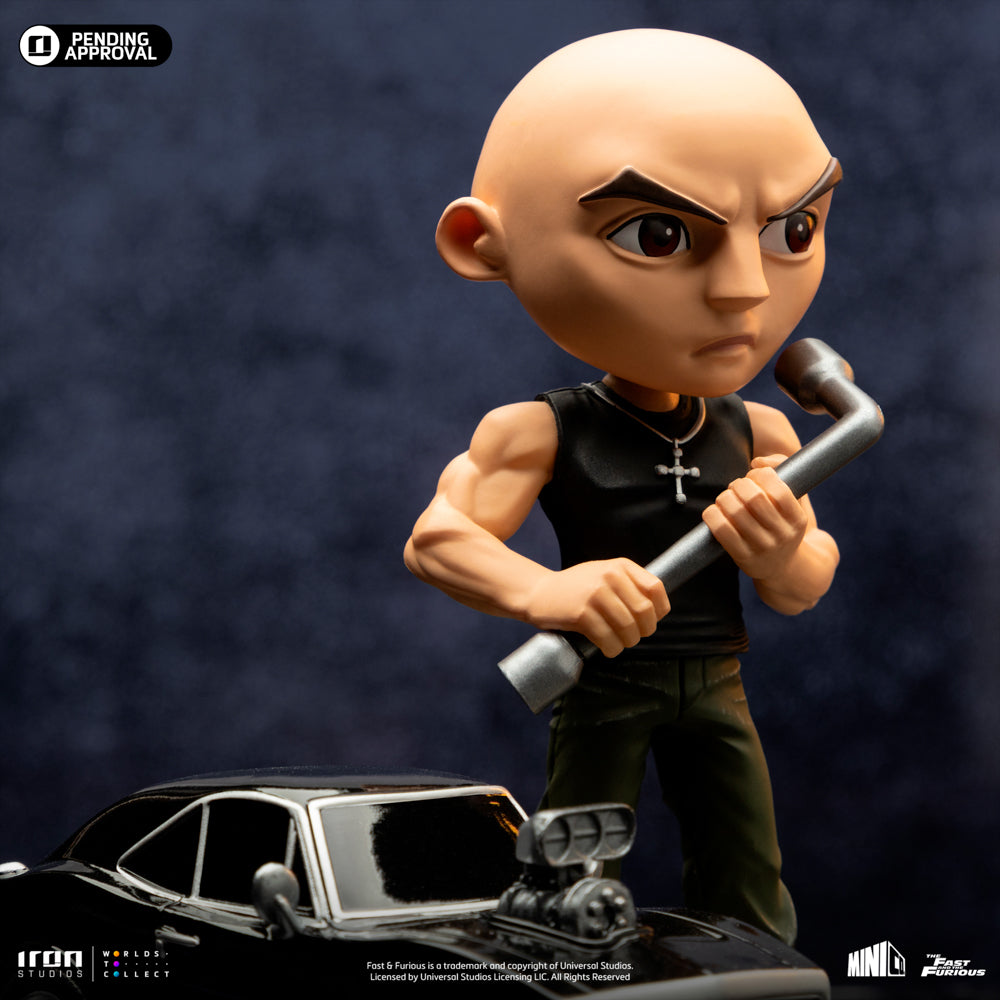 Estátua Dominic Toretto - Velozes e Furiosos - MiniCo - Iron