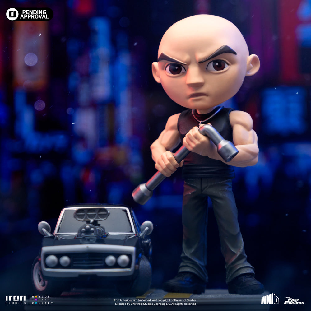 Estátua Dominic Toretto - Velozes e Furiosos - MiniCo - Iron