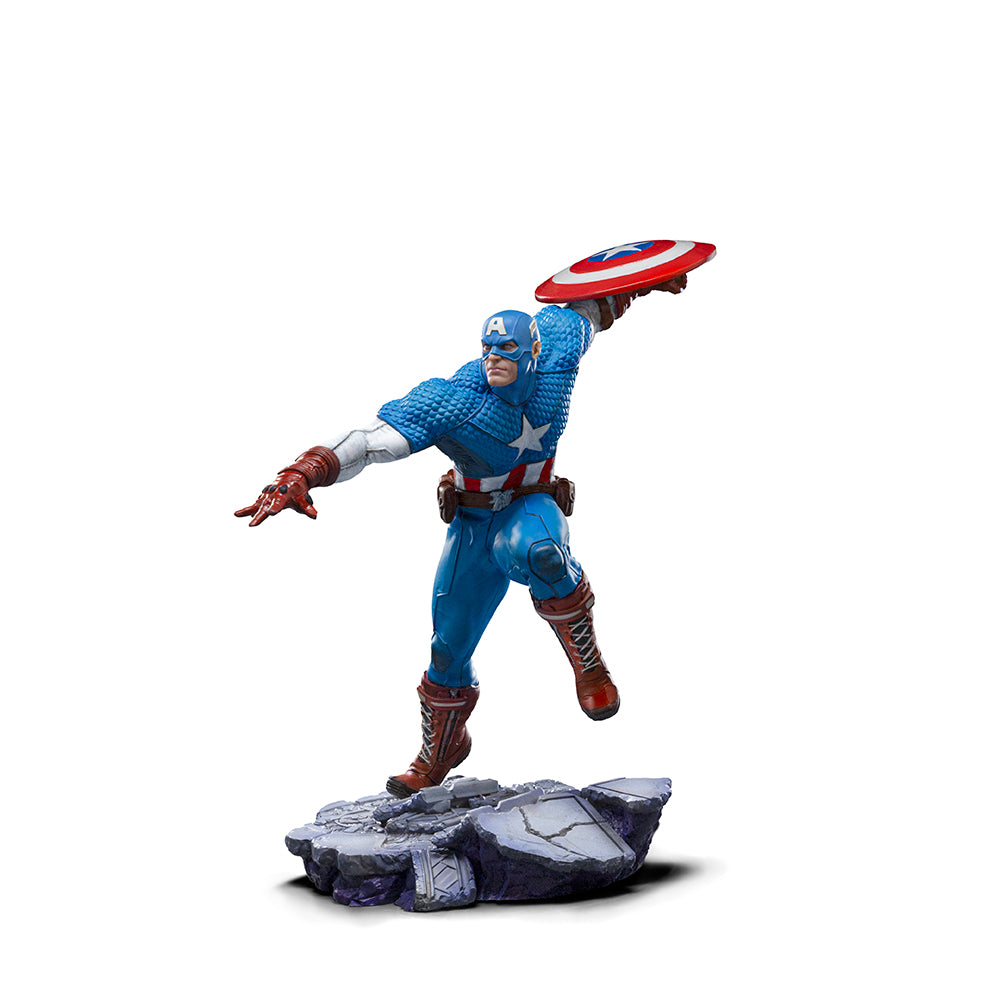 Estátua Capitão América - Infinity Gauntlet Diorama - BDS Art Scale 1/10 - Iron Studios