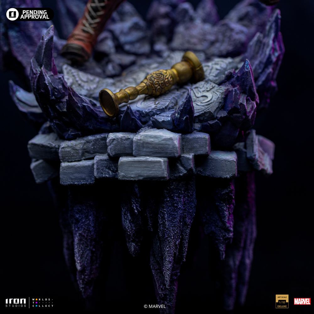 Estátua Capitão América Deluxe - Infinit Gauntlet Diorama - BDS Art Scale 1/10 - Iron Studios