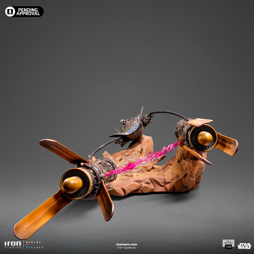 Estátua Anakin's Pod Racer - Star Wars - Demi Scale 1/20 - Iron