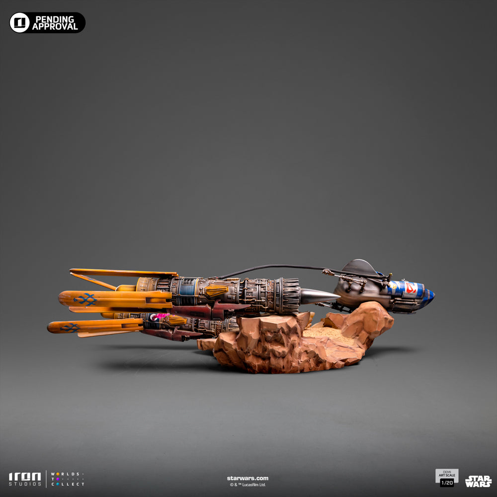 Estátua Anakin's Pod Racer - Star Wars - Demi Scale 1/20 - Iron Studios