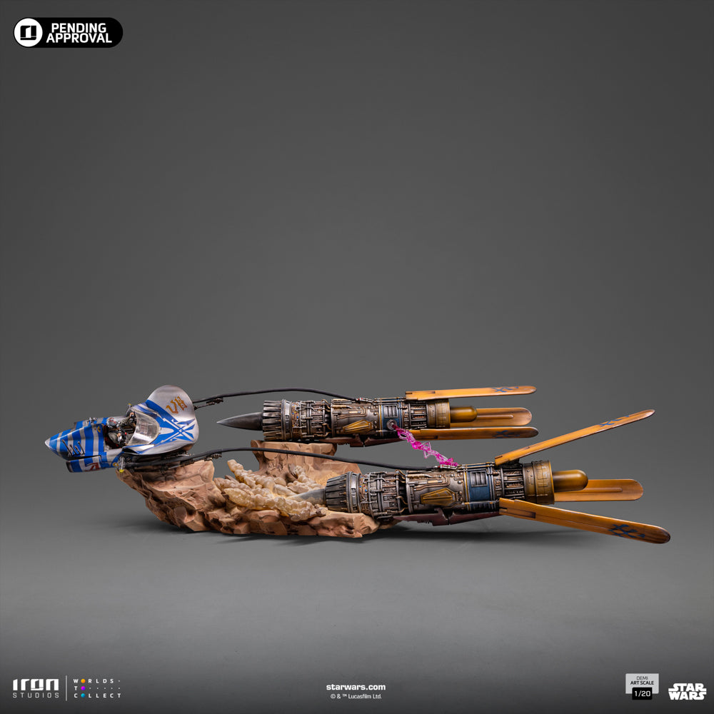 Estátua Anakin's Pod Racer - Star Wars - Demi Scale 1/20 - Iron