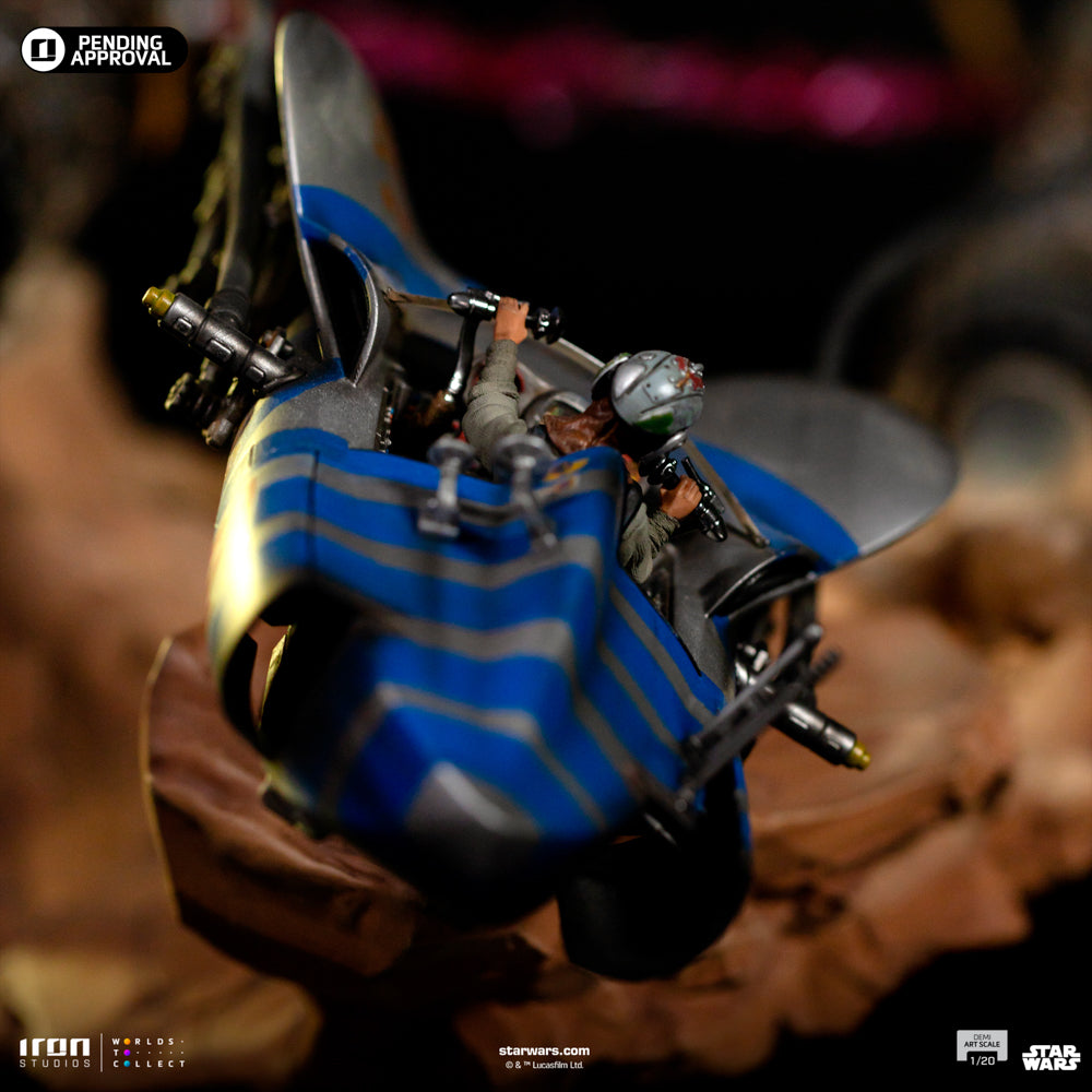 Estátua Anakin's Pod Racer - Star Wars - Demi Scale 1/20 - Iron Studios