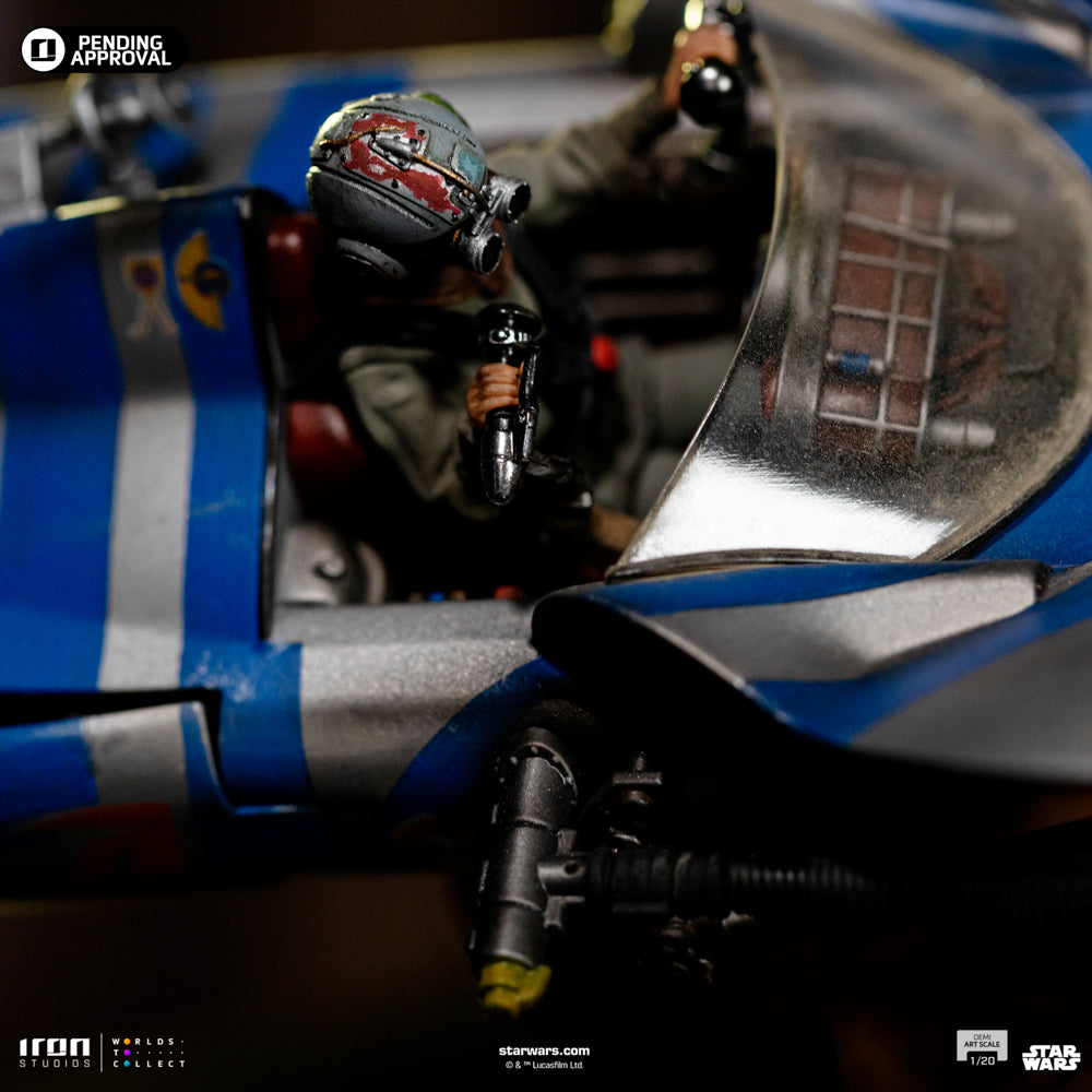 Estátua Anakin's Pod Racer - Star Wars - Demi Scale 1/20 - Iron Studios