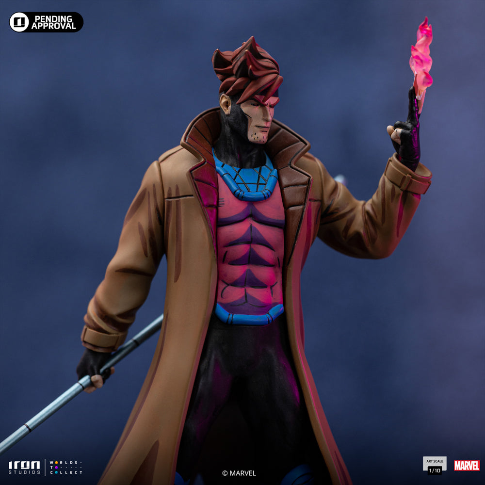 Estátua Gambit - X-men 97 - Art Scale 1/10 - Iron Studios