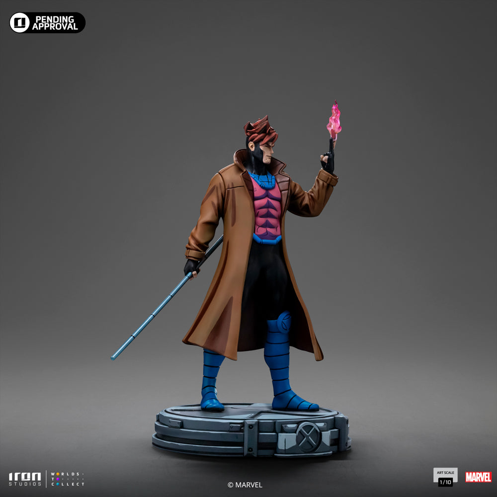 Estátua Gambit - X-men 97 - Art Scale 1/10 - Iron Studios