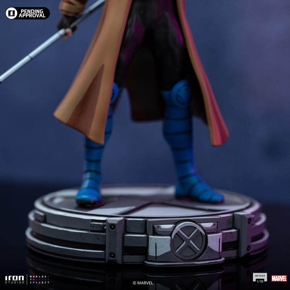 Estátua Gambit - X-men 97 - Art Scale 1/10 - Iron Studios