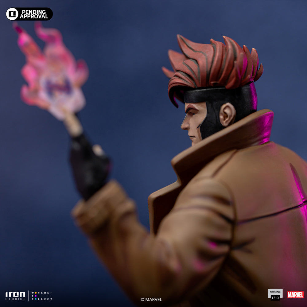 Estátua Gambit - X-men 97 - Art Scale 1/10 - Iron Studios