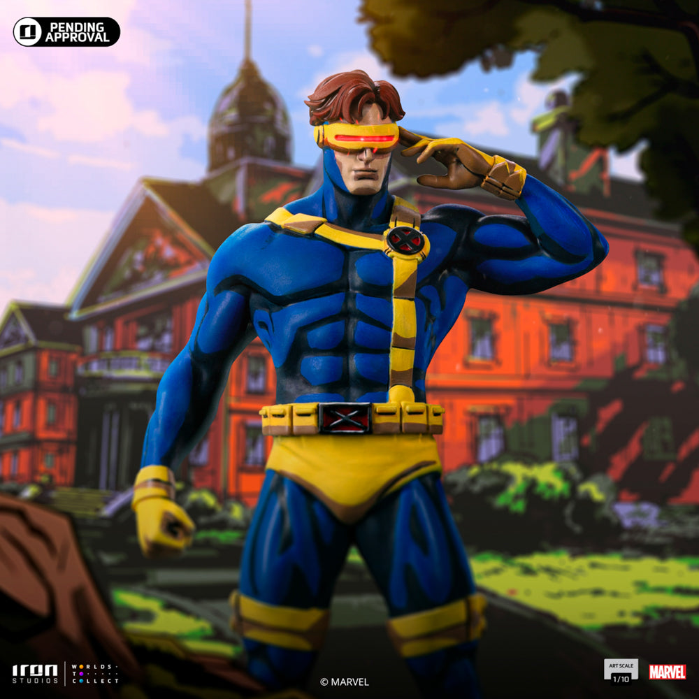 Estátua Ciclope - X-men 97 - Art Scale 1/10 - Iron Studios – Iron