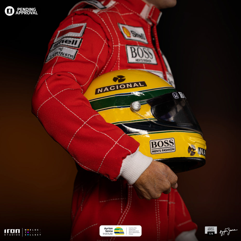 Estátua Ayrton Senna - Ayrton Senna - Legacy Replica 1/4 - Iron Studios