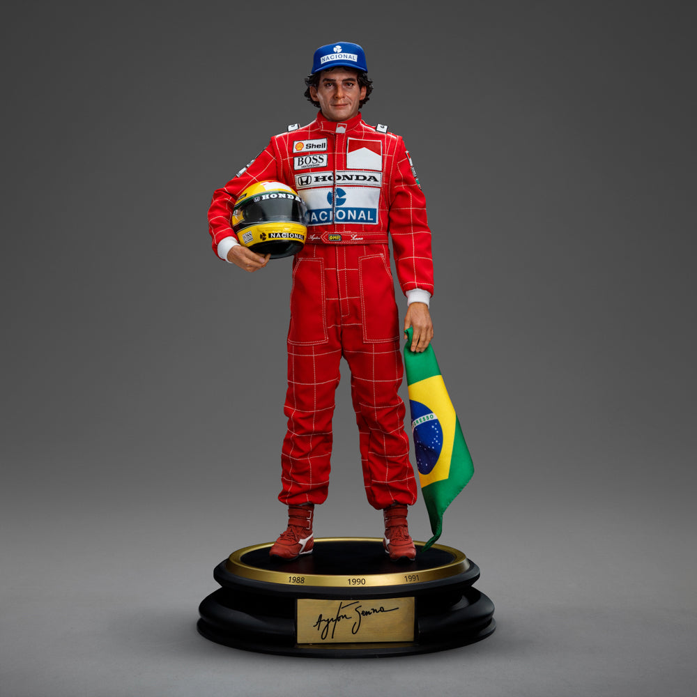 Estátua Ayrton Senna - Ayrton Senna - Legacy Replica 1/4 - Iron Studios