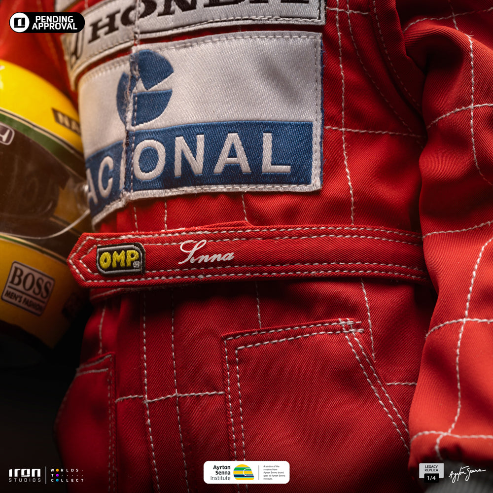 Estátua Ayrton Senna - Ayrton Senna - Legacy Replica 1/4 - Iron Studios