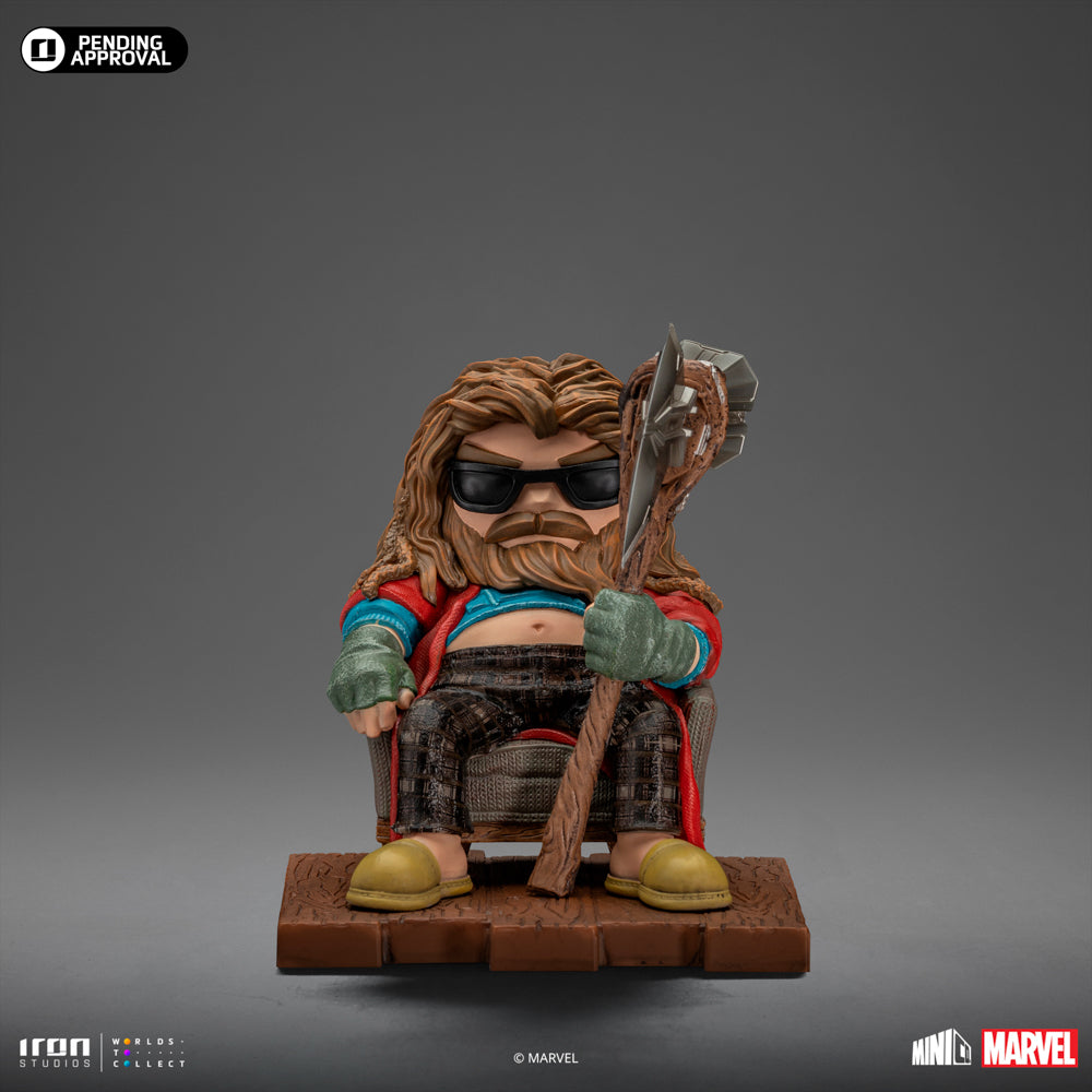 Estátua Bro Thor - Infinity Saga - MiniCo - Iron Studios