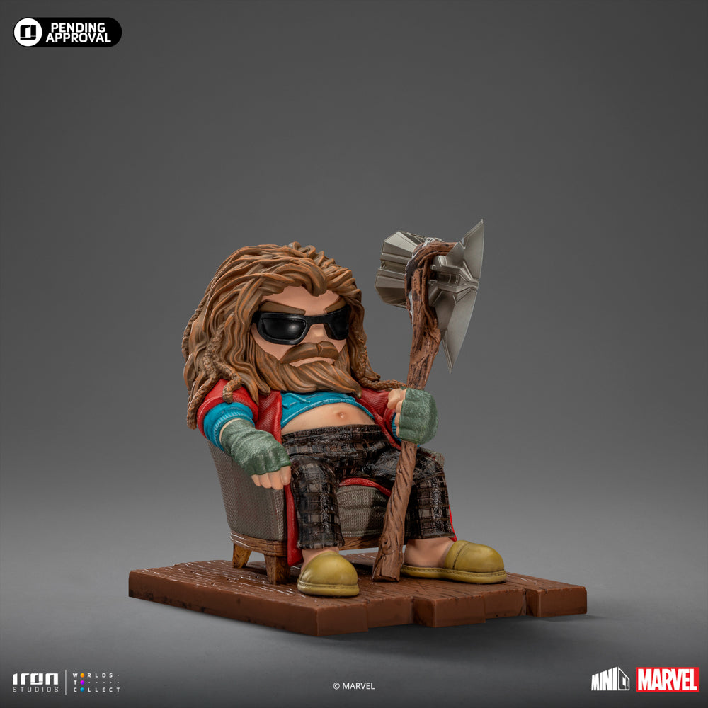 Estátua Bro Thor - Infinity Saga - MiniCo - Iron Studios