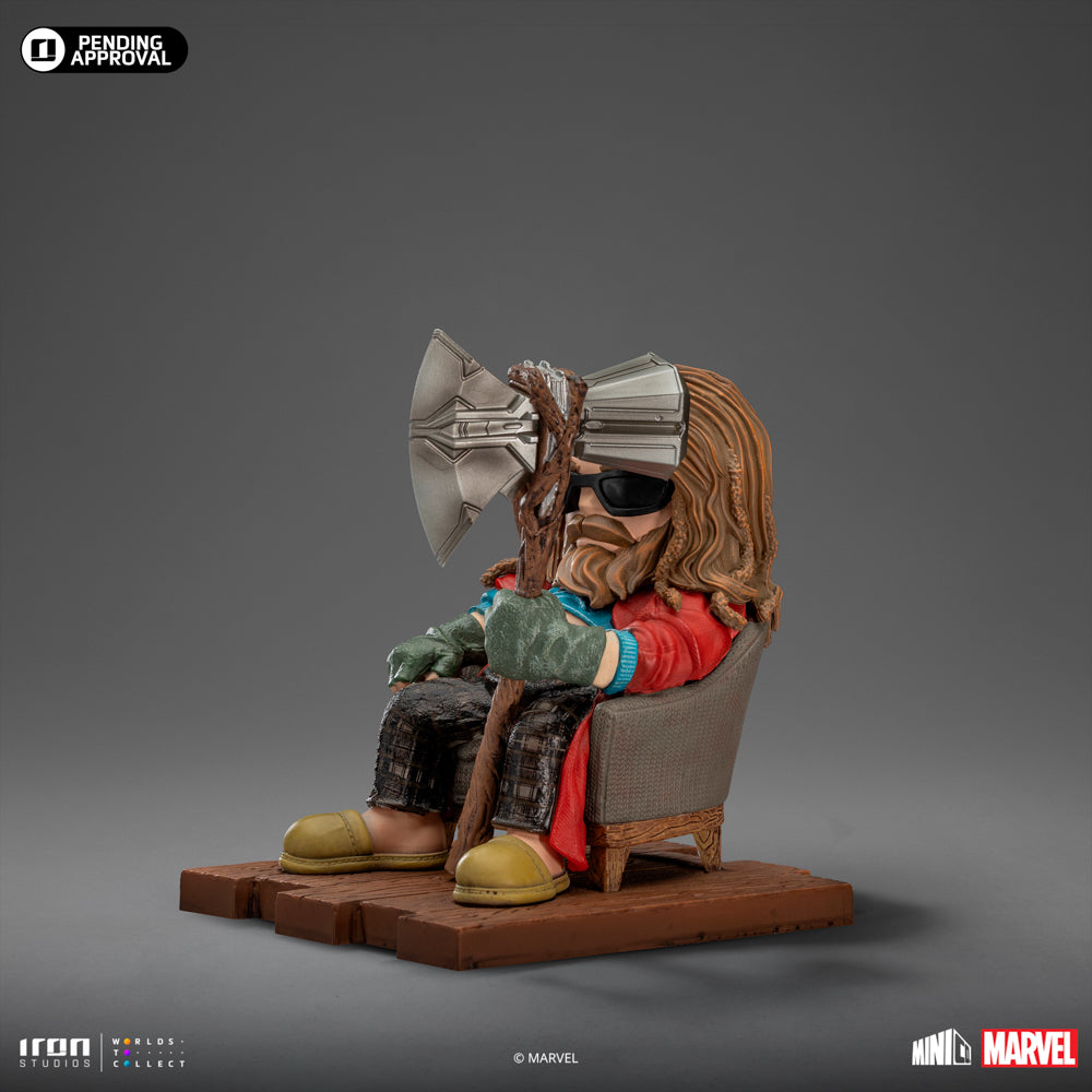 Estátua Bro Thor - Infinity Saga - MiniCo - Iron Studios