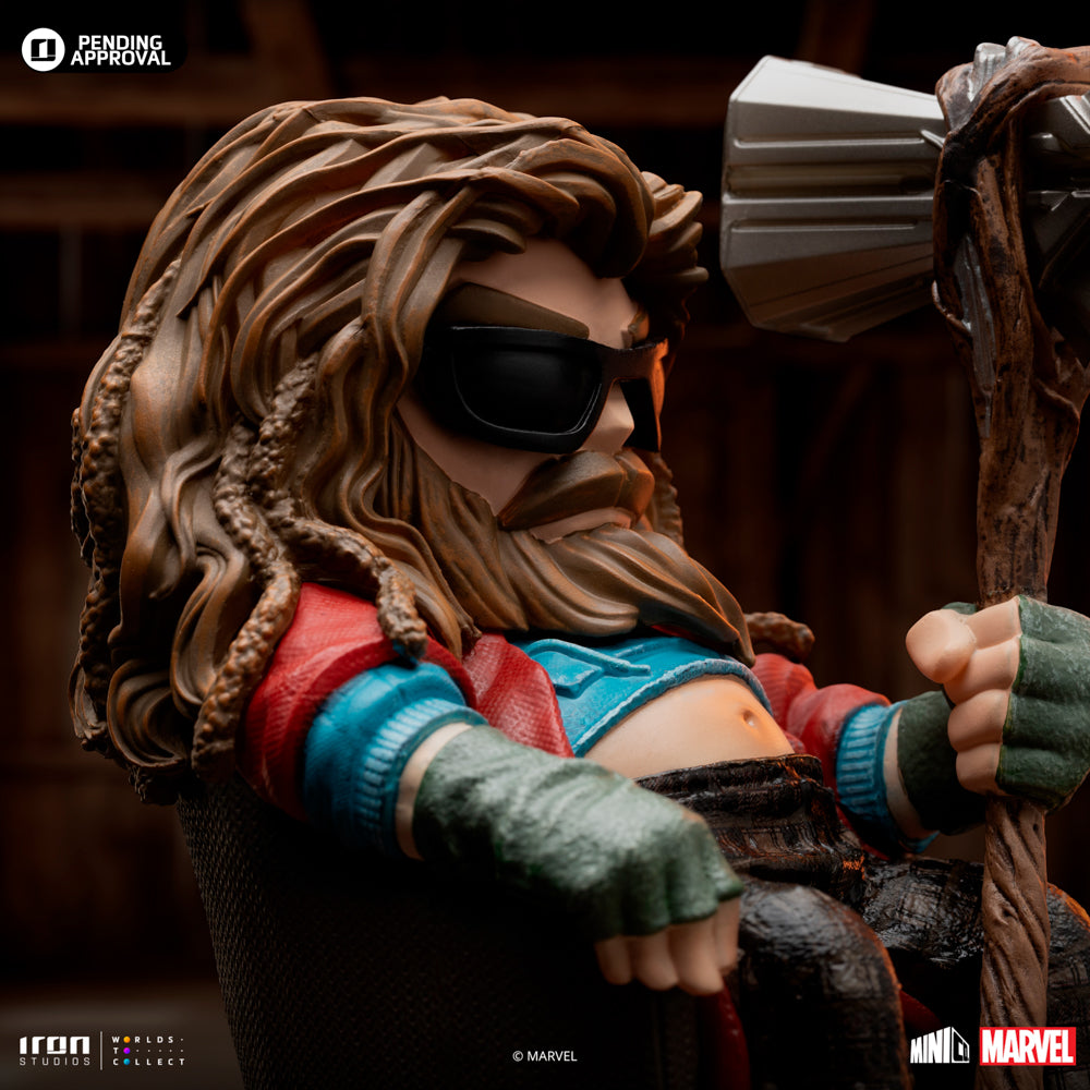 Estátua Bro Thor - Infinity Saga - MiniCo - Iron Studios