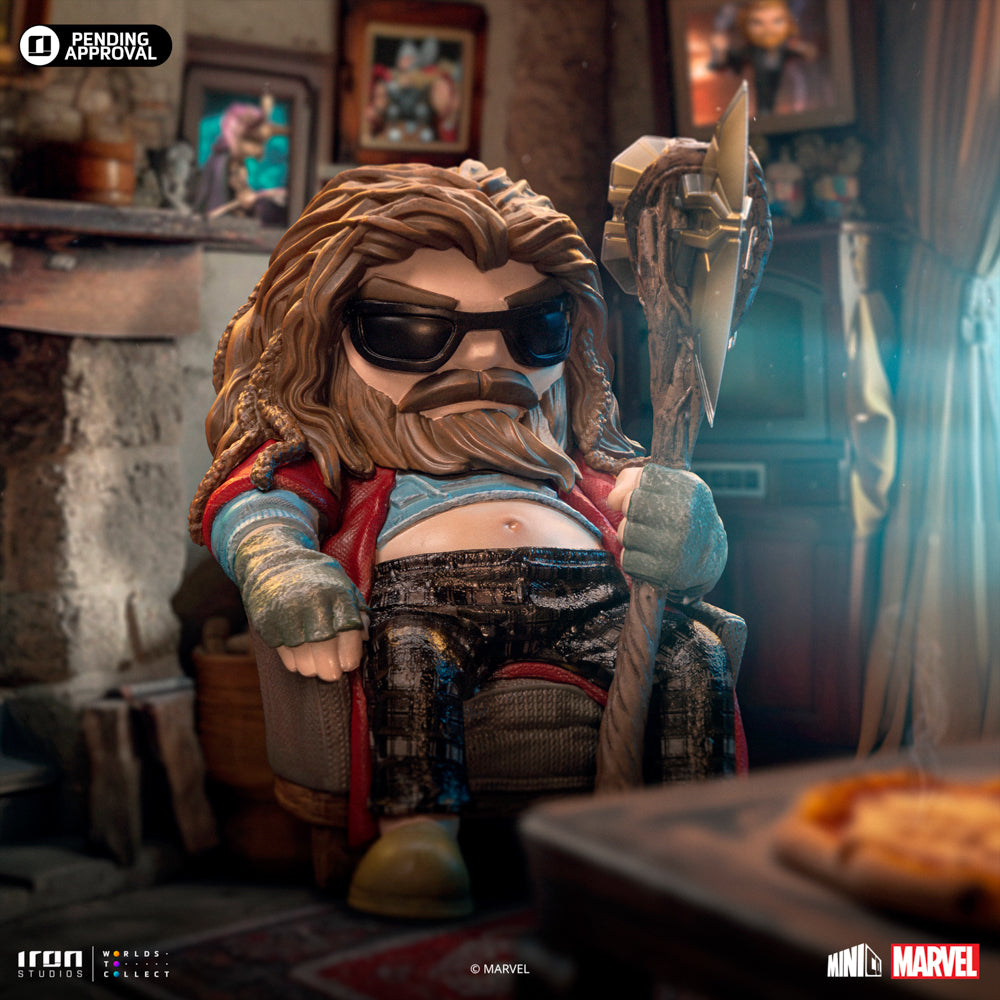 Estátua Bro Thor - Infinity Saga - MiniCo - Iron Studios