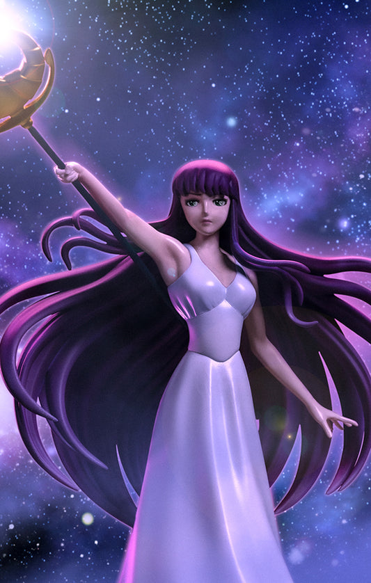 Estátua Saori Kiddo Deluxe - Saint Seiya - Art Scale 1/10 - Iron Studios