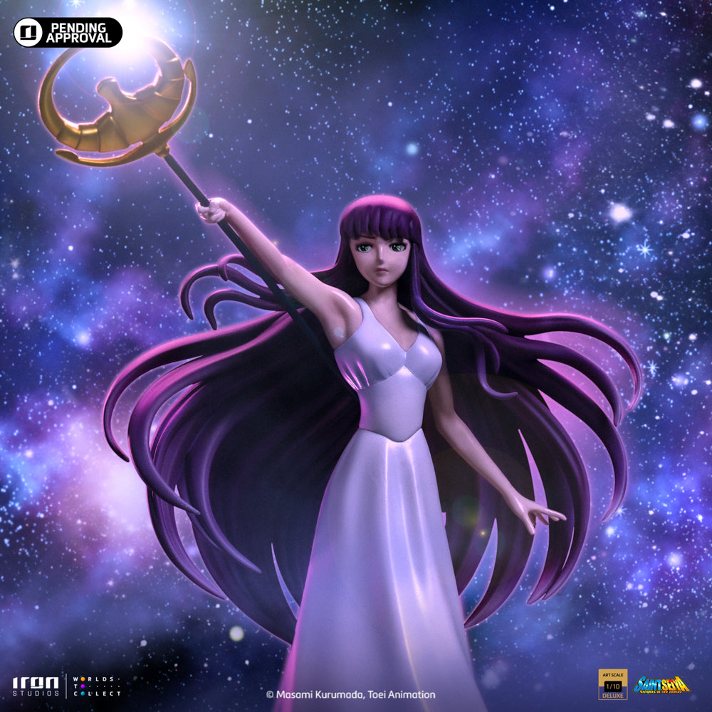 Estátua Saori Kiddo Deluxe - Saint Seiya - Art Scale 1/10 - Iron Studios