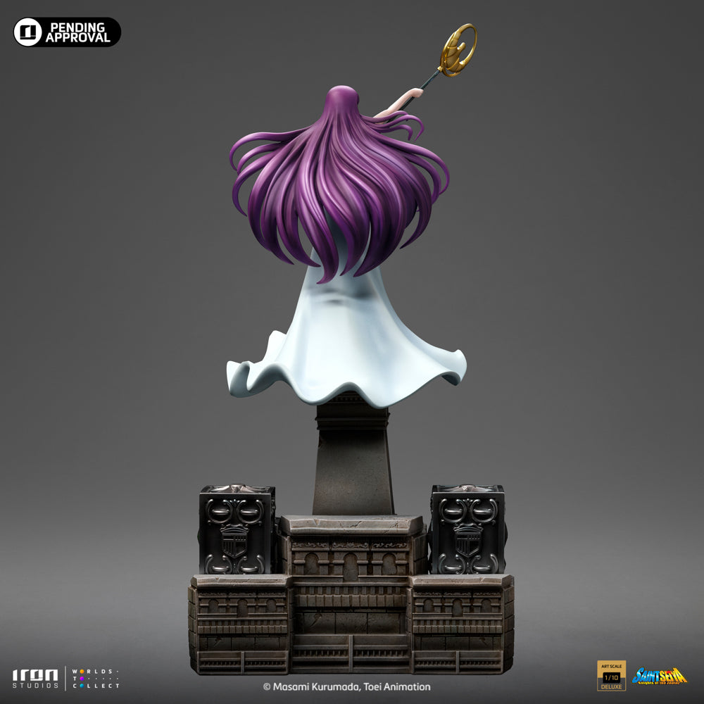 Estátua Saori Kiddo Deluxe - Saint Seiya - Art Scale 1/10 - Iron Studios