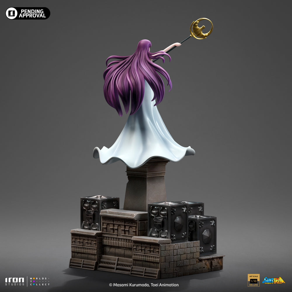 Estátua Saori Kiddo Deluxe - Saint Seiya - Art Scale 1/10 - Iron Studios