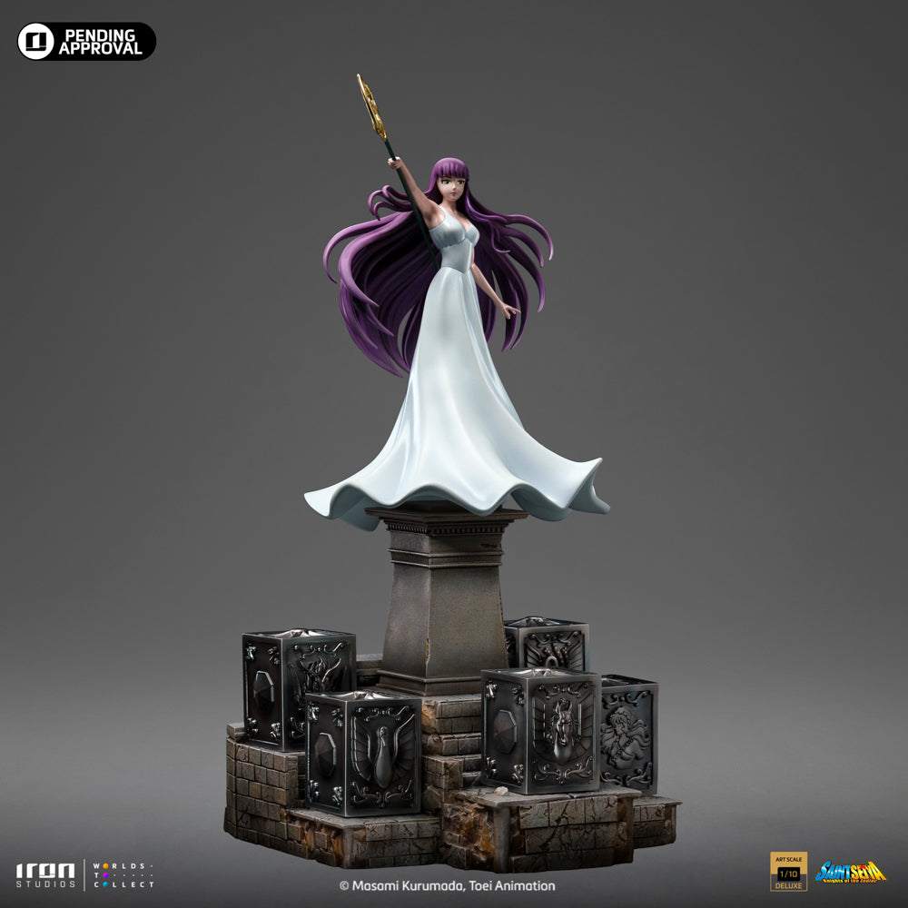 Estátua Saori Kiddo Deluxe - Saint Seiya - Art Scale 1/10 - Iron Studios