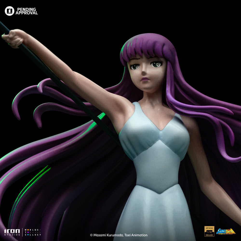 Estátua Saori Kiddo Deluxe - Saint Seiya - Art Scale 1/10 - Iron Studios