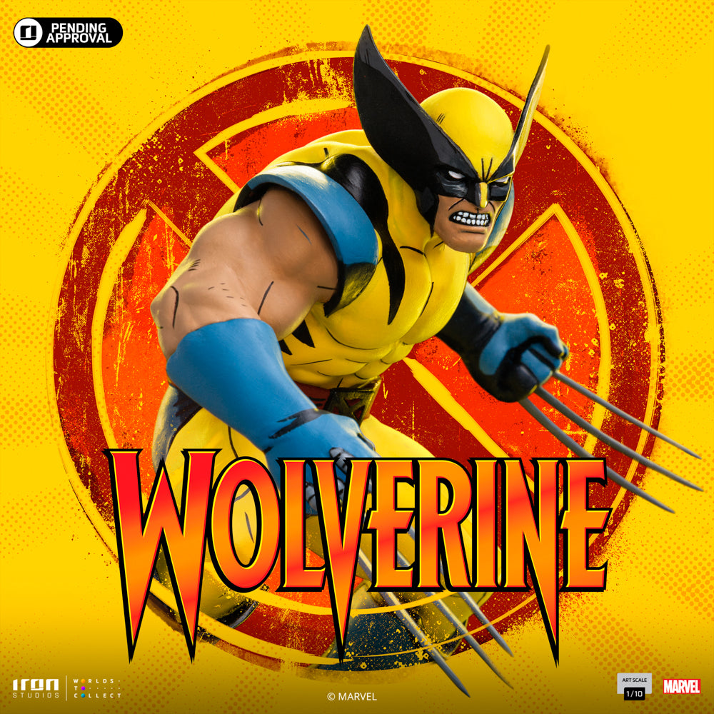 Estátua Wolverine - X-Men 97 - Art Scale 1/10 - Iron Studios