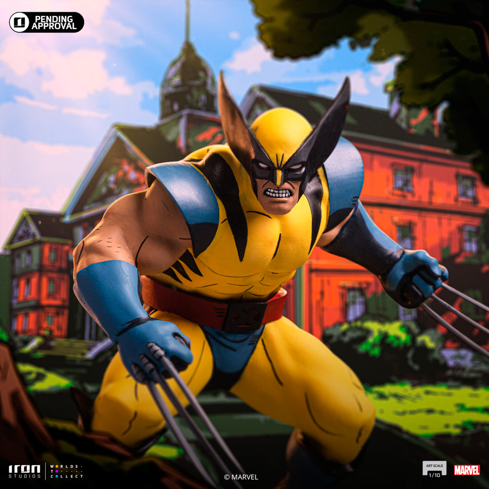 Estátua Wolverine - X-Men 97 - Art Scale 1/10 - Iron Studios