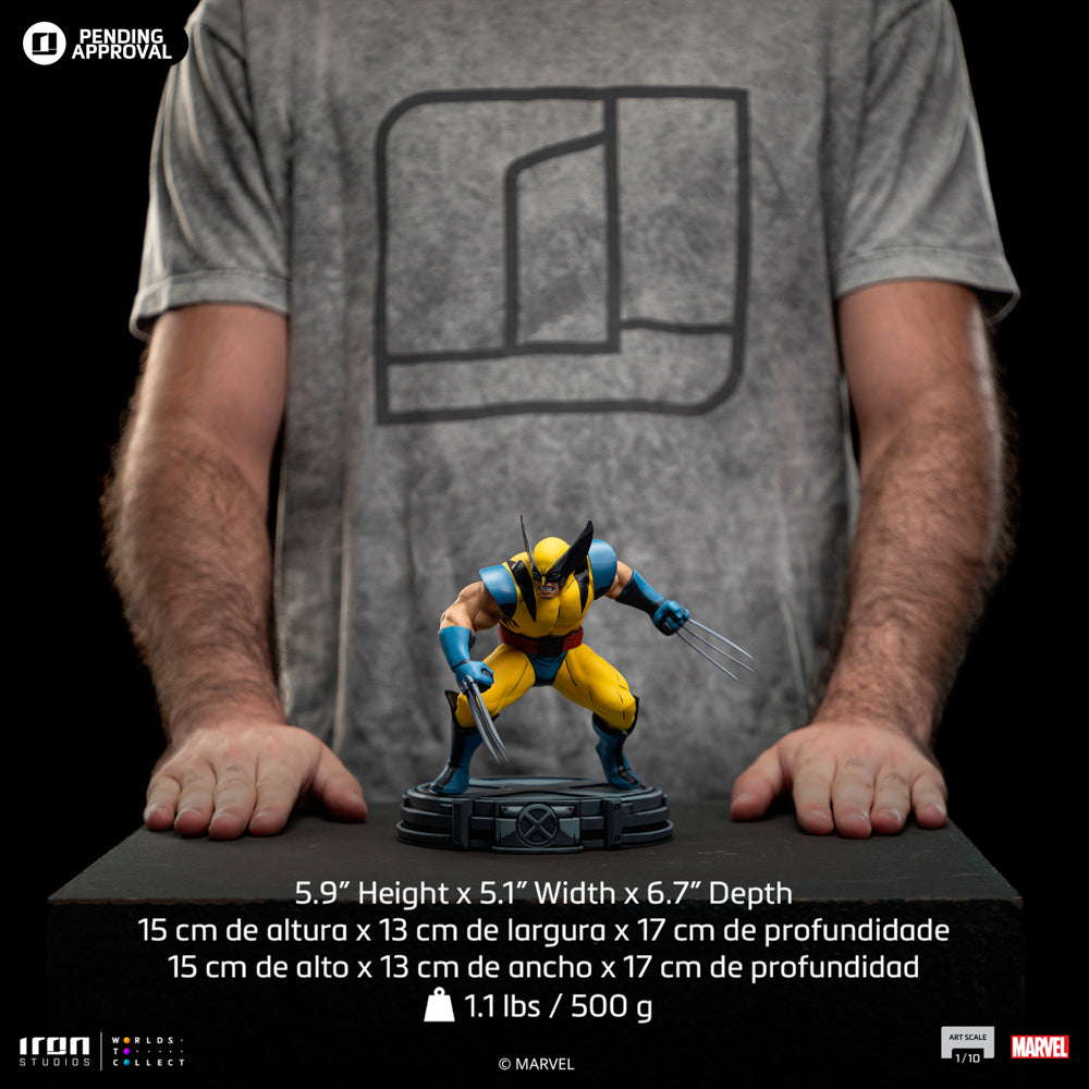 Estátua Wolverine - X-Men 97 - Art Scale 1/10 - Iron Studios