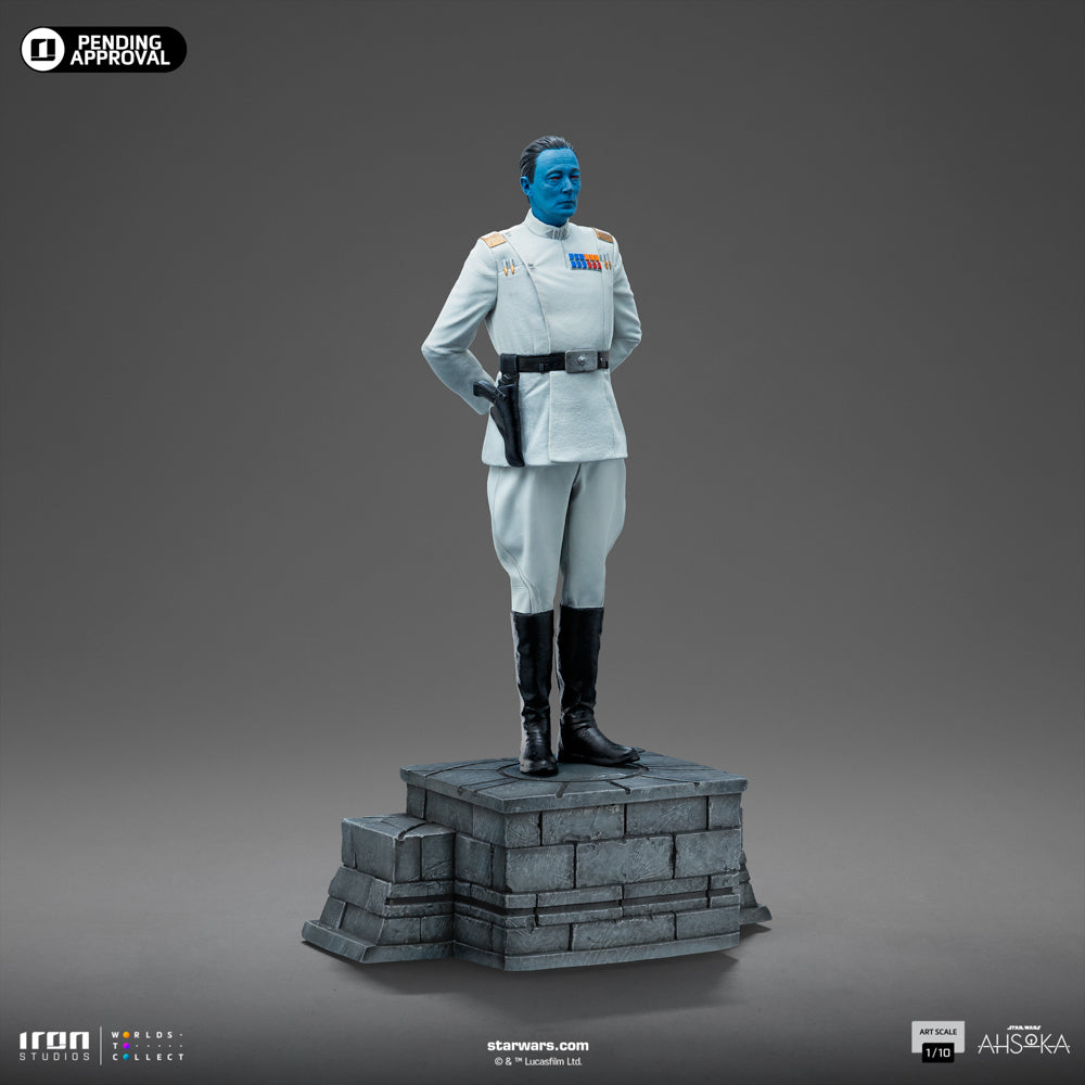 Estátua Grande Almirante Thrawn - Star Wars - Art Scale 1/10 - Iron Studios