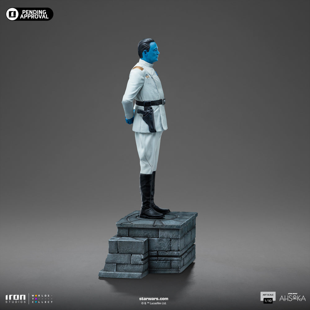 Estátua Grande Almirante Thrawn - Star Wars - Art Scale 1/10 - Iron Studios