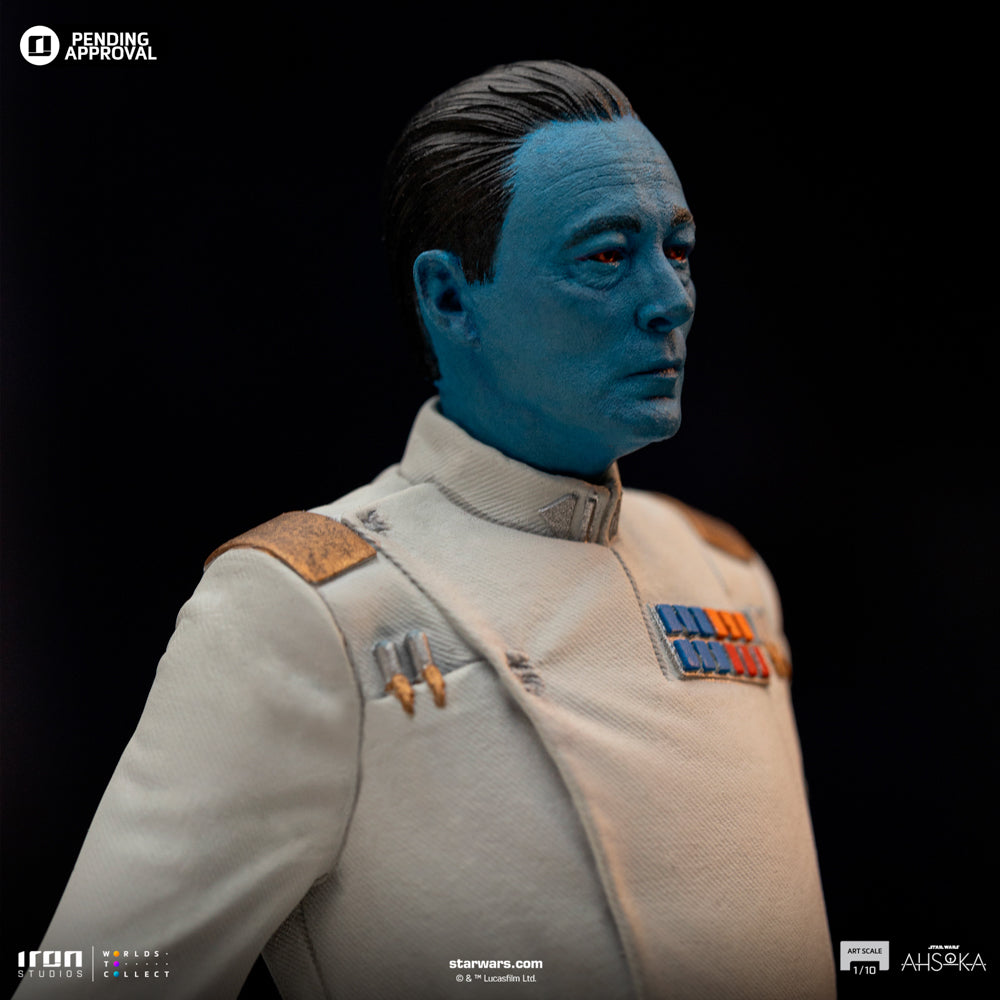 Estátua Grande Almirante Thrawn - Star Wars - Art Scale 1/10 - Iron Studios