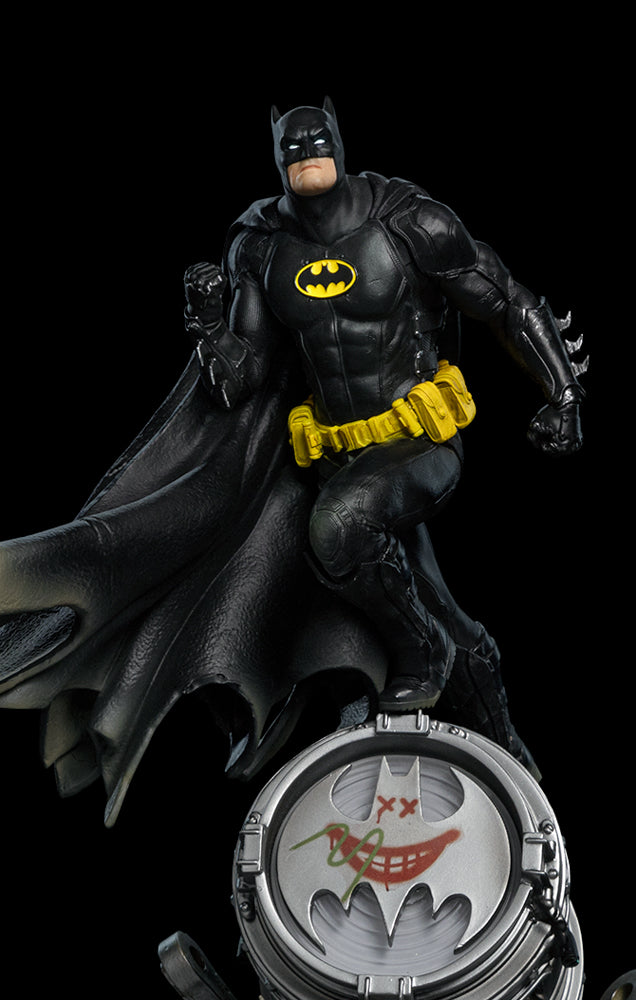 Estátua Batman Deluxe Black Ver - DC Comics - Art Scale 1/10 - Iron Studios