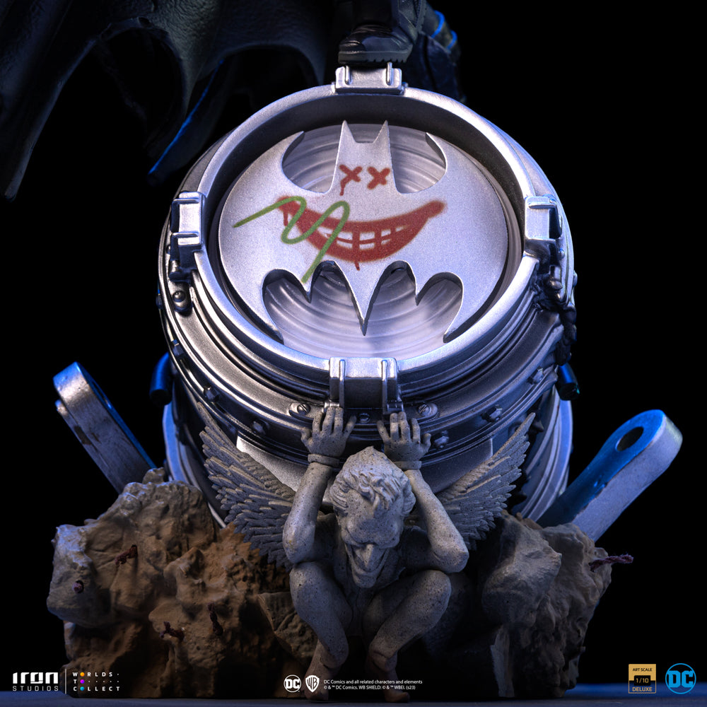 Estátua Batman Deluxe Black Ver - DC Comics - Art Scale 1/10 - Iron Studios