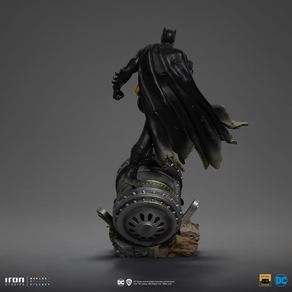 Estátua Batman Deluxe Black Ver - DC Comics - Art Scale 1/10 - Iron Studios