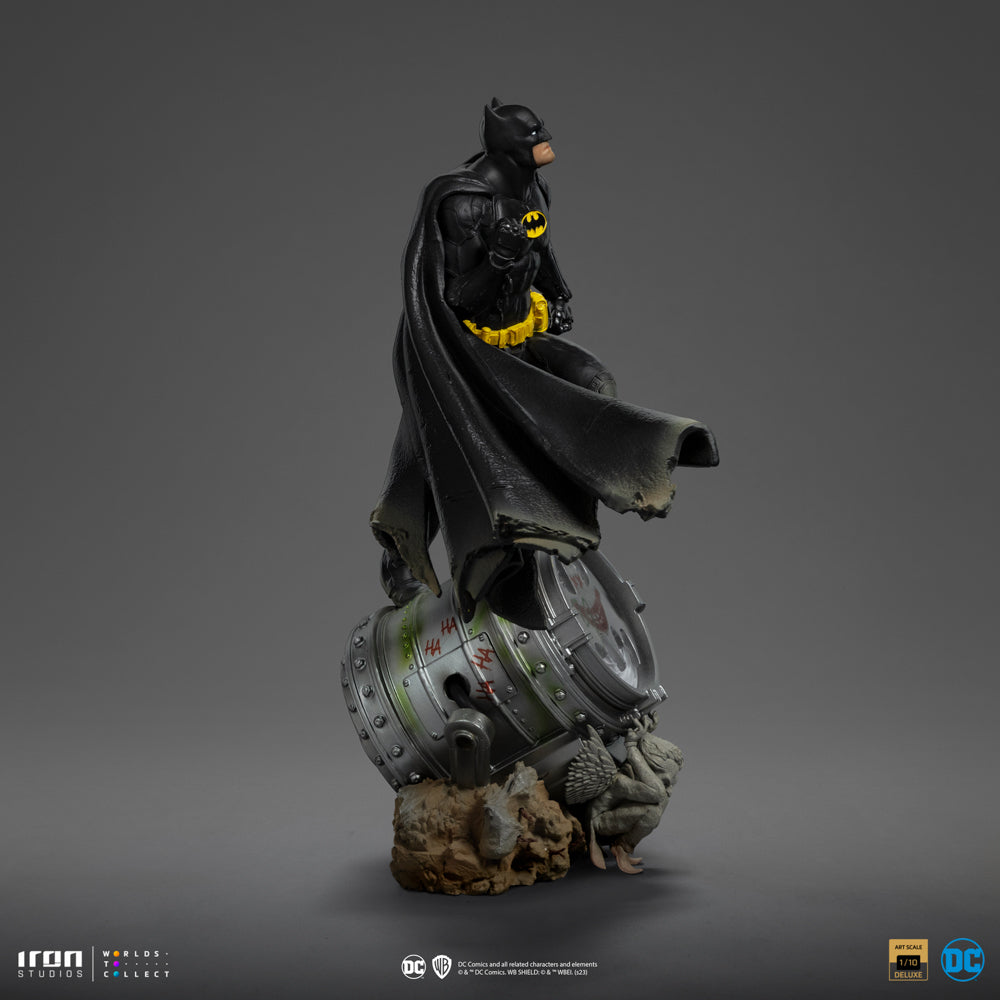 Estátua Batman Deluxe Black Ver - DC Comics - Art Scale 1/10 - Iron Studios