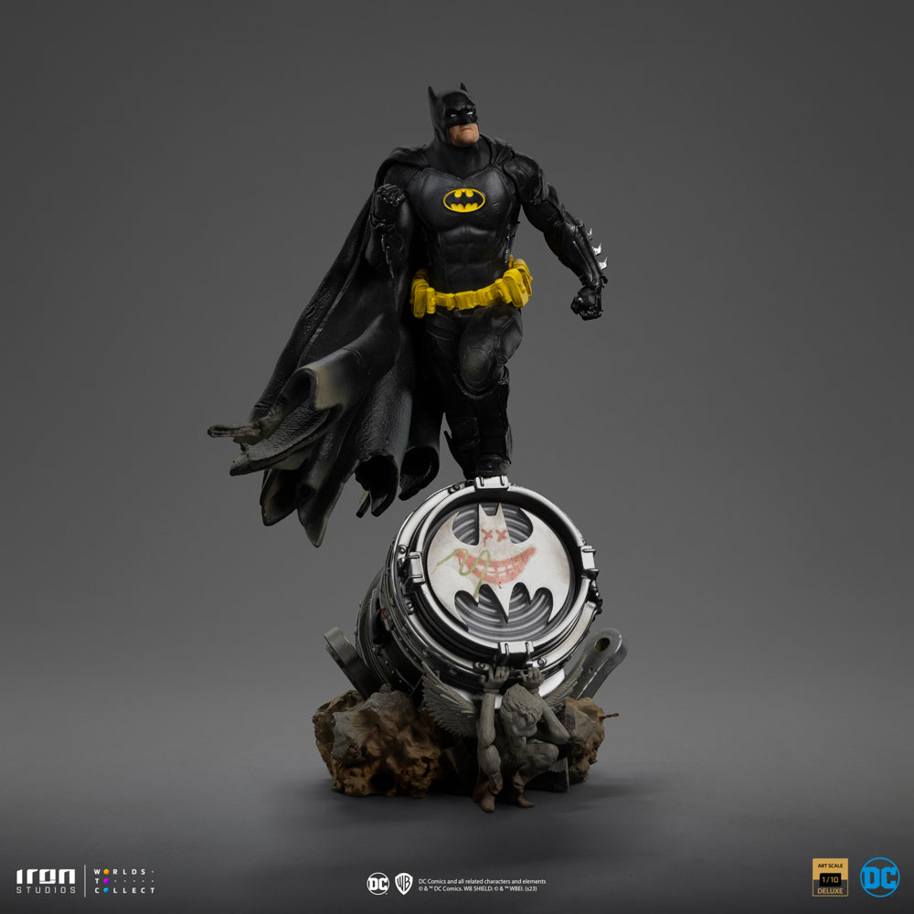 Estátua Batman Deluxe Black Ver - DC Comics - Art Scale 1/10 - Iron Studios