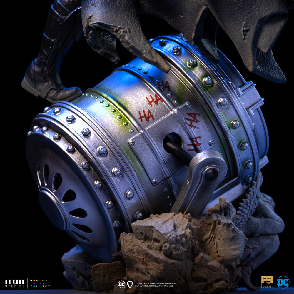 Estátua Batman Deluxe Black Ver - DC Comics - Art Scale 1/10 - Iron Studios