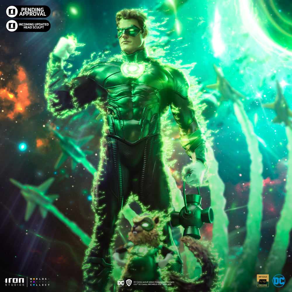 Estátua Lanterna Verde Unleashed - DC Comics - Art Scale 1/10 - Iron Studios