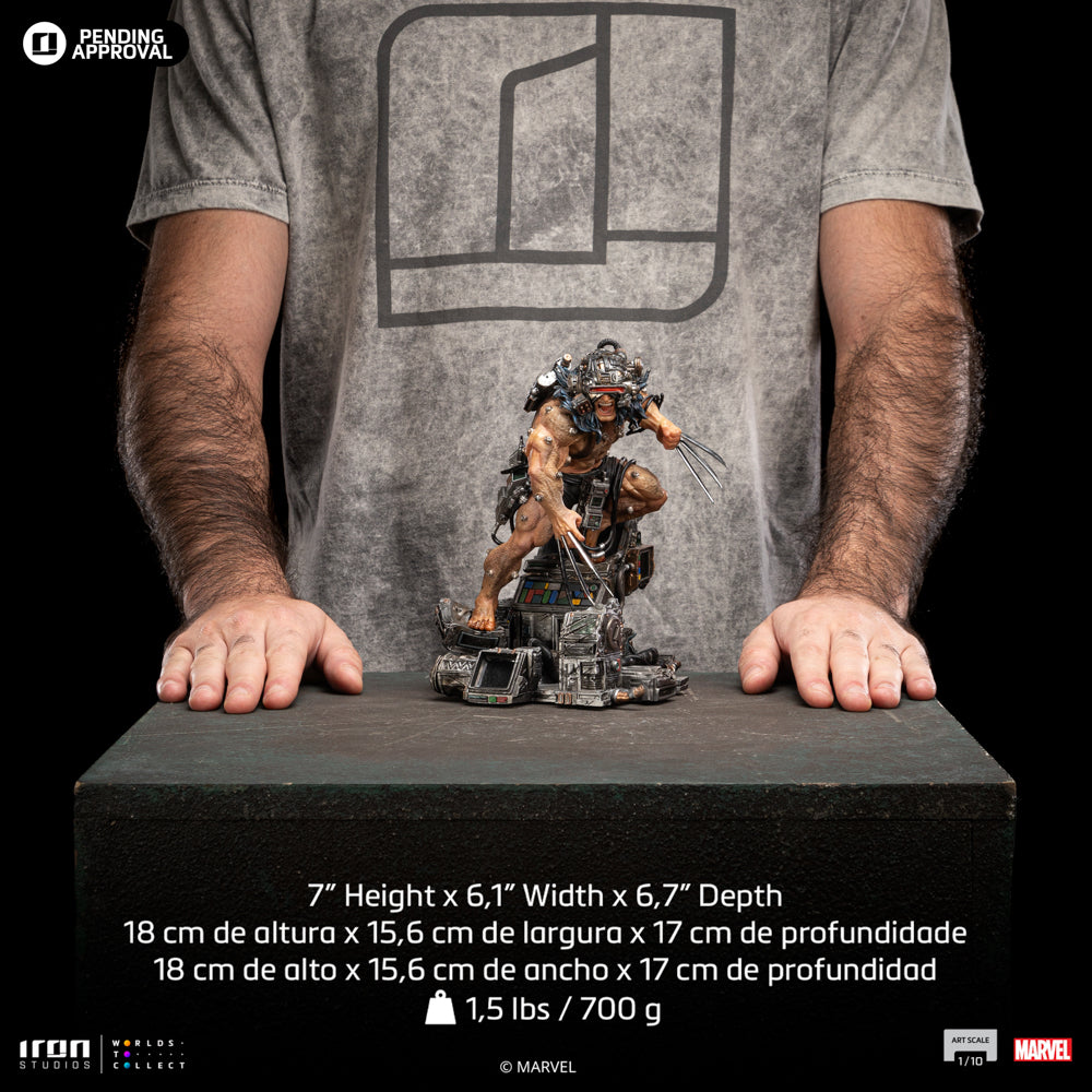 Estátua Arma X - Wolverine 50th Anniversary - Art Scale 1/10 - Iron Studios