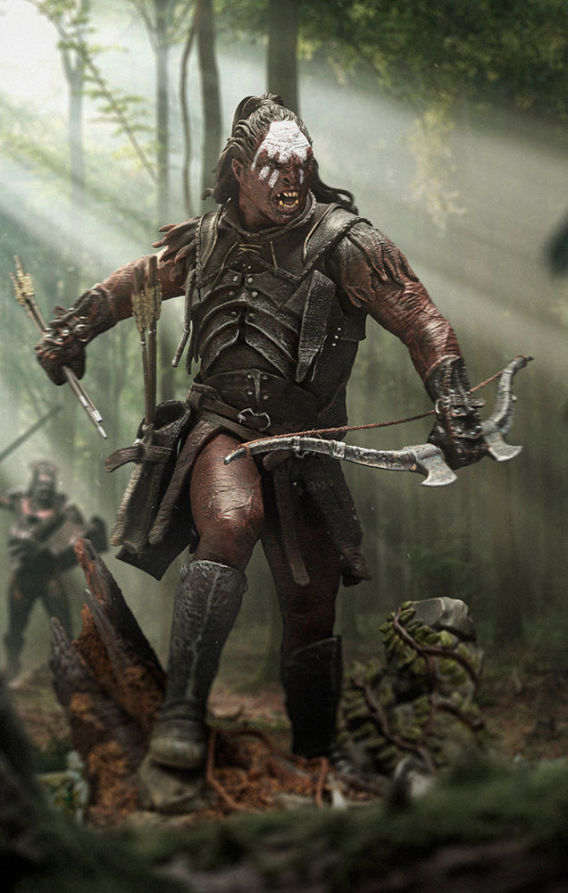 Estátua Lurtz Uruk-Hai Leader - O Senhor dos Anéis - Art Scale 1/10 - Iron Studios