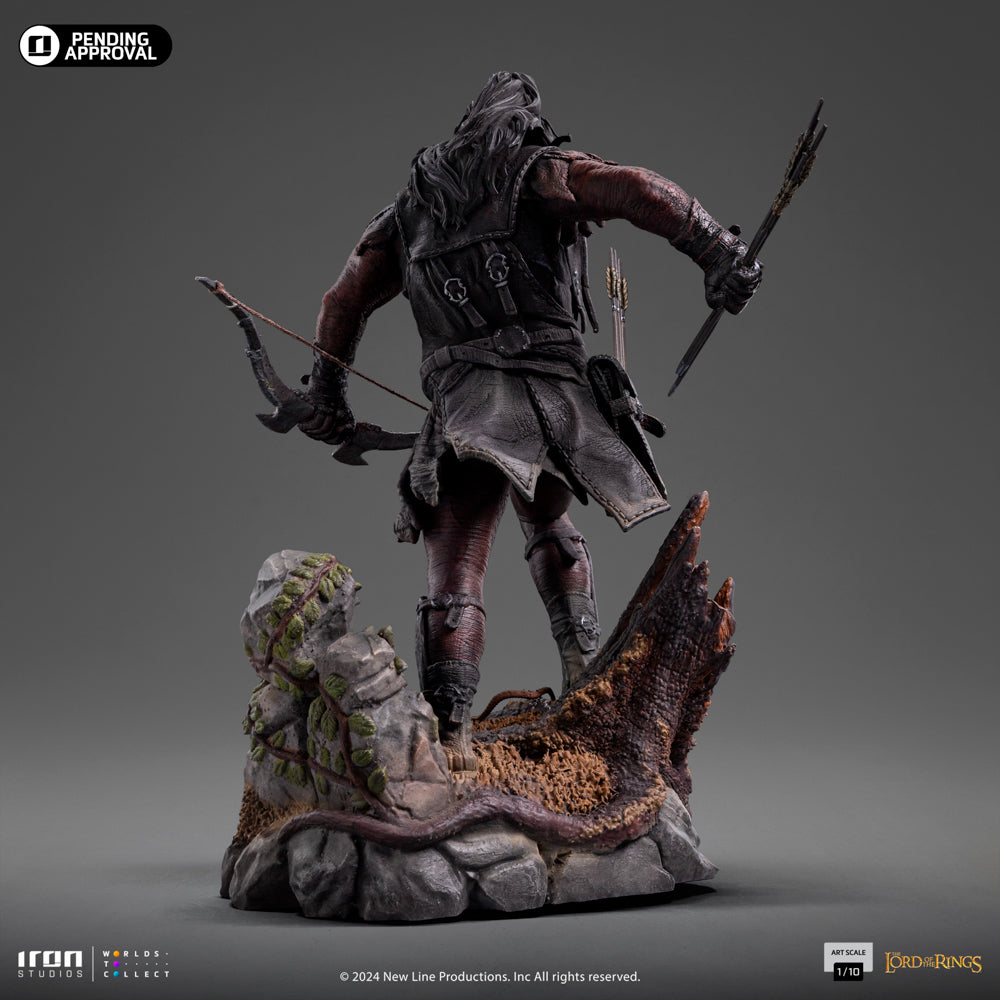Estátua Lurtz Uruk-Hai Leader - O Senhor dos Anéis - Art Scale 1/10 - Iron Studios