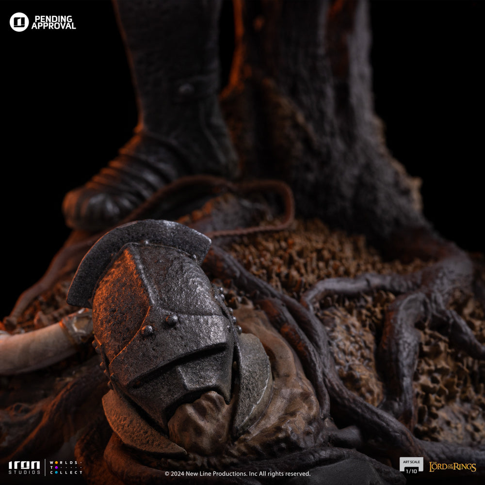 Estátua Lurtz Uruk-Hai Leader - O Senhor dos Anéis - Art Scale 1/10 - Iron Studios