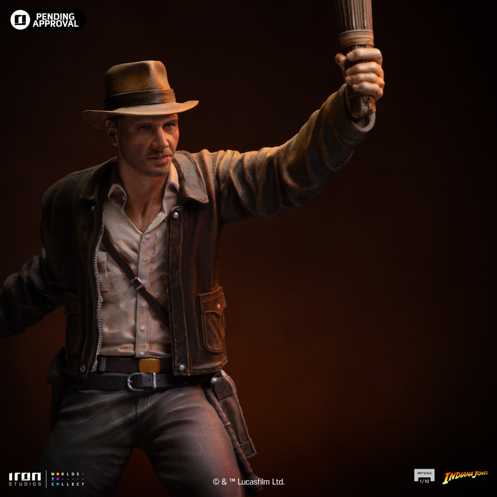Estátua Indiana Jones - Indiana Jones - Art Scale 1/10 - Iron Studios