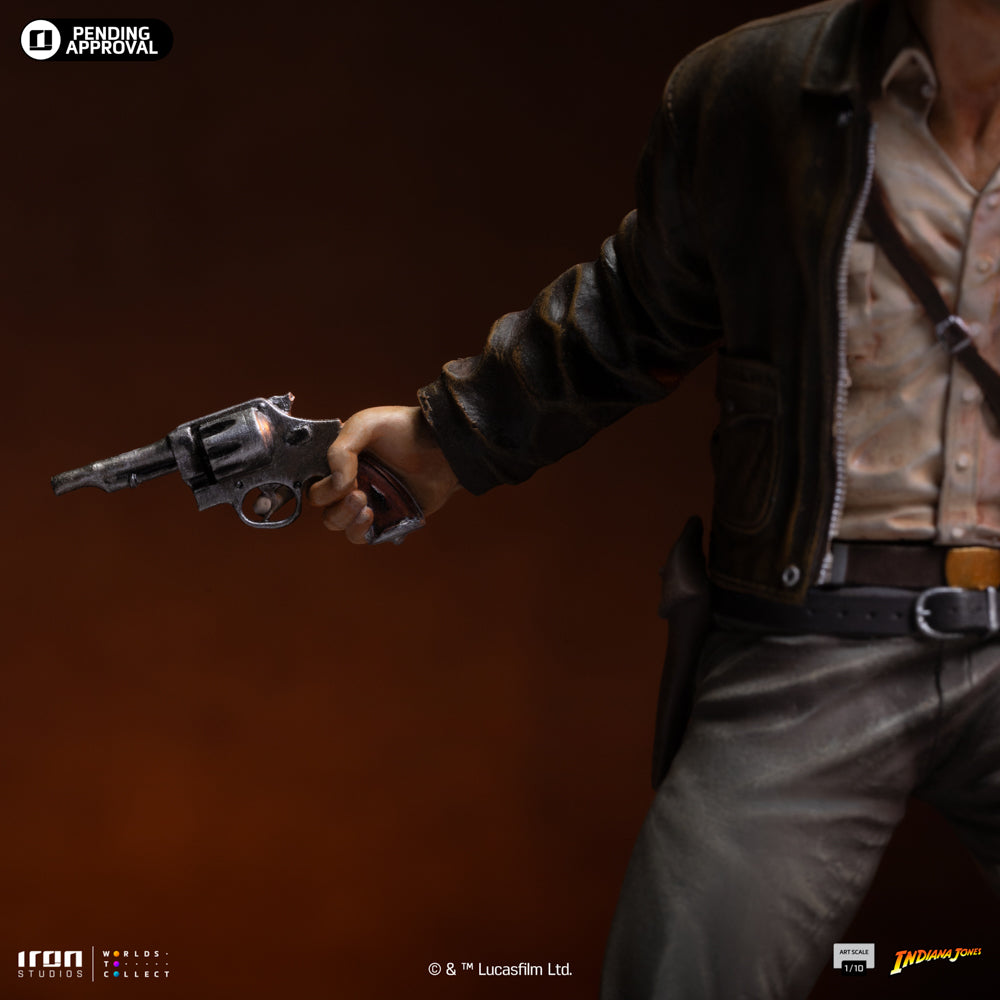 Estátua Indiana Jones - Indiana Jones - Art Scale 1/10 - Iron Studios