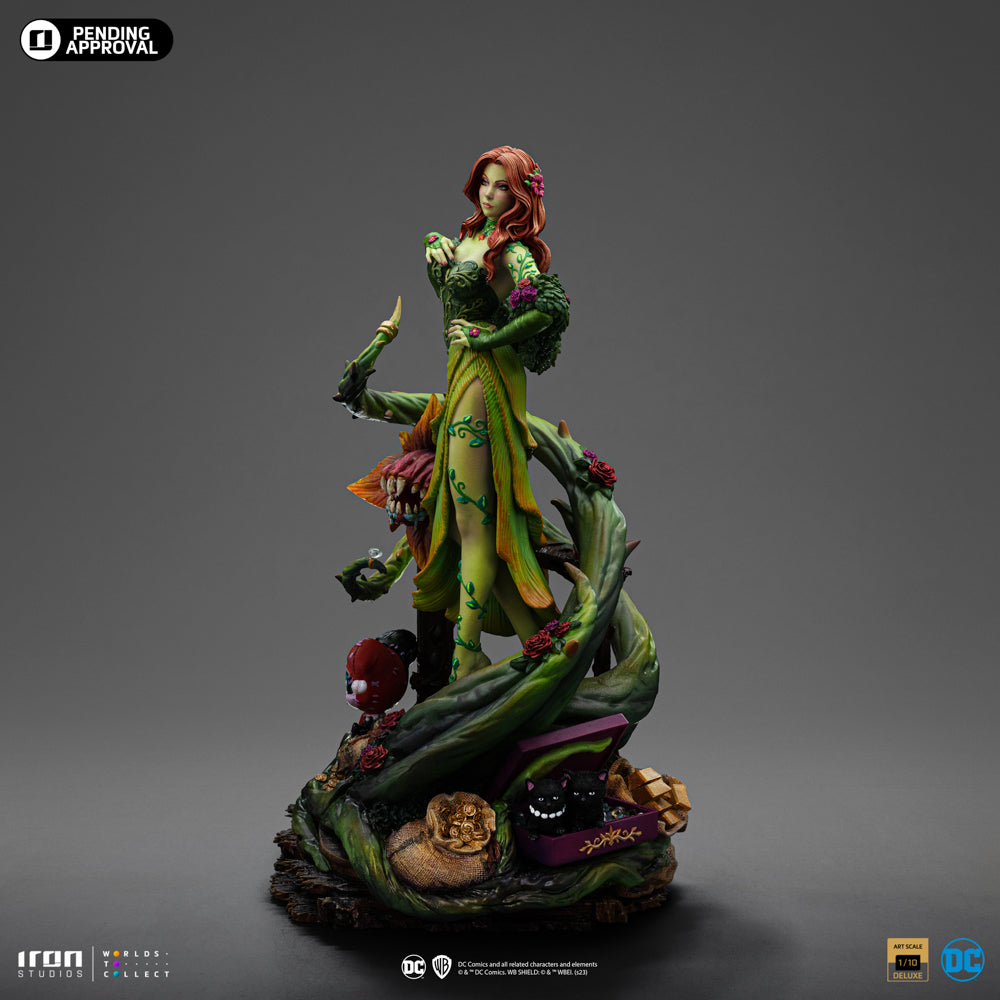 Estátua Hera Venenosa Deluxe Gotham Sirens - DC Comics - Art Scale 1/10 - Iron Studios